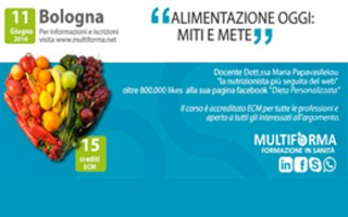 L’alimentazione oggi: miti e mete